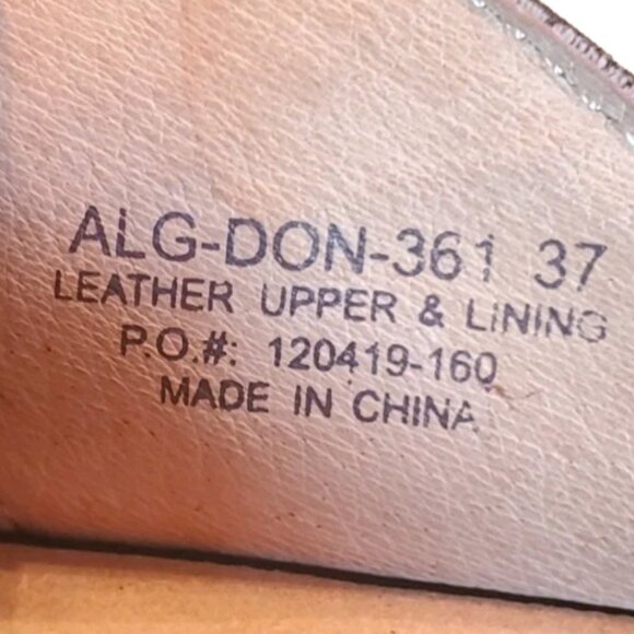 Alegria Sz 37 Gold And Silver Frog Clogs Mules ALG-DON-361 - Picture 4 of 7